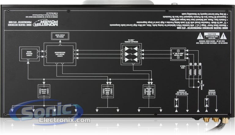 Monster Cable PowerCenter Surge Protector (MP HTS 1600) Image 4