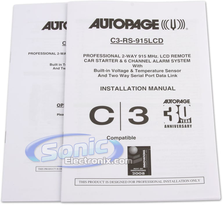 AutoPage C3-RS915-LCD Image 10