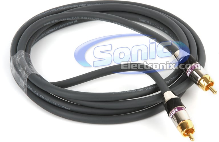 Monster Cable Digital Coaxial Audio Cable (MC 400DCX-2M) Image 1