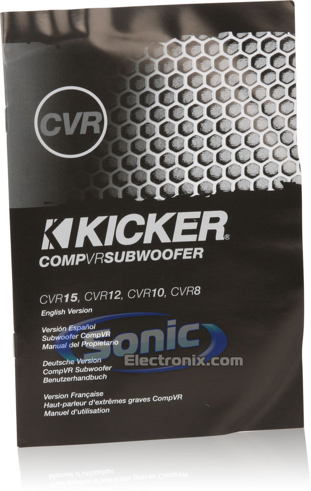 Kicker CVR102 (07CVR102) Image 6