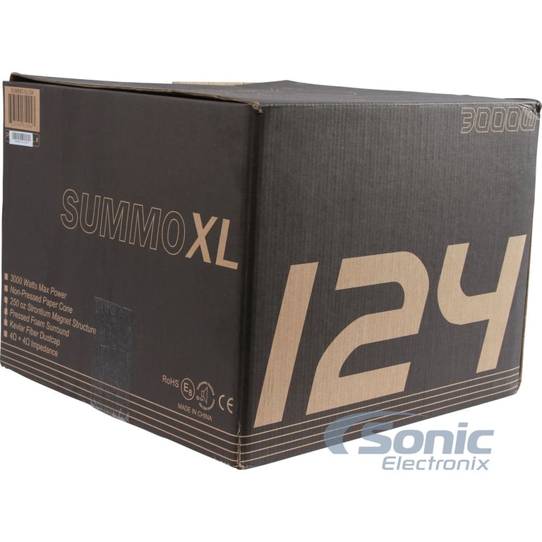 Massive Audio SUMMOXL124 (Open Box, Great) Image 5