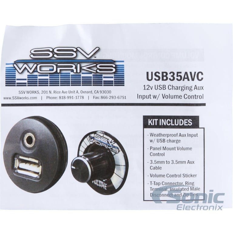 SSV Works USB35AVC Image 5