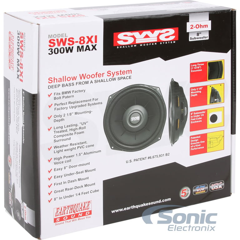 Earthquake Sound SWS-8XI Open Box Complete Image 5