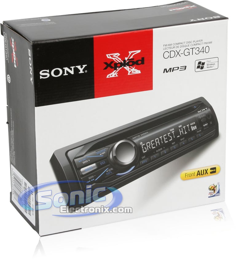Sony CDX-GT340 Image 8