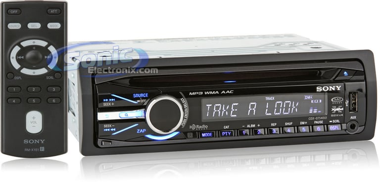 Sony CDX-GT540UI Image 1
