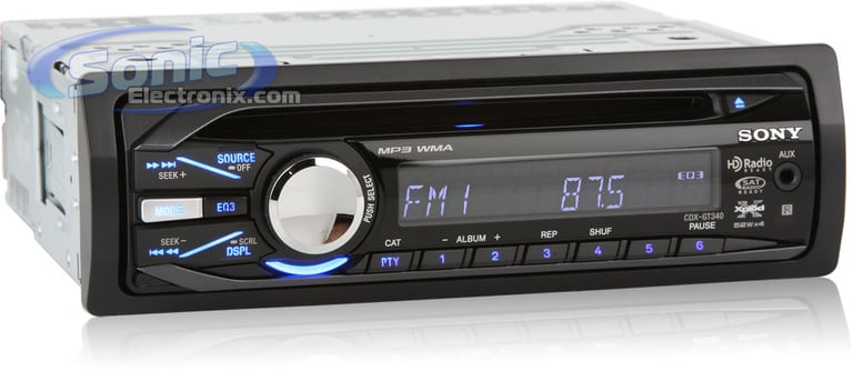 Sony CDX-GT340 Image 2