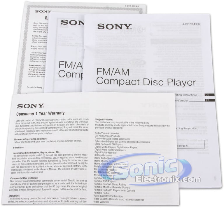 Sony CDX-GT540UI Image 6