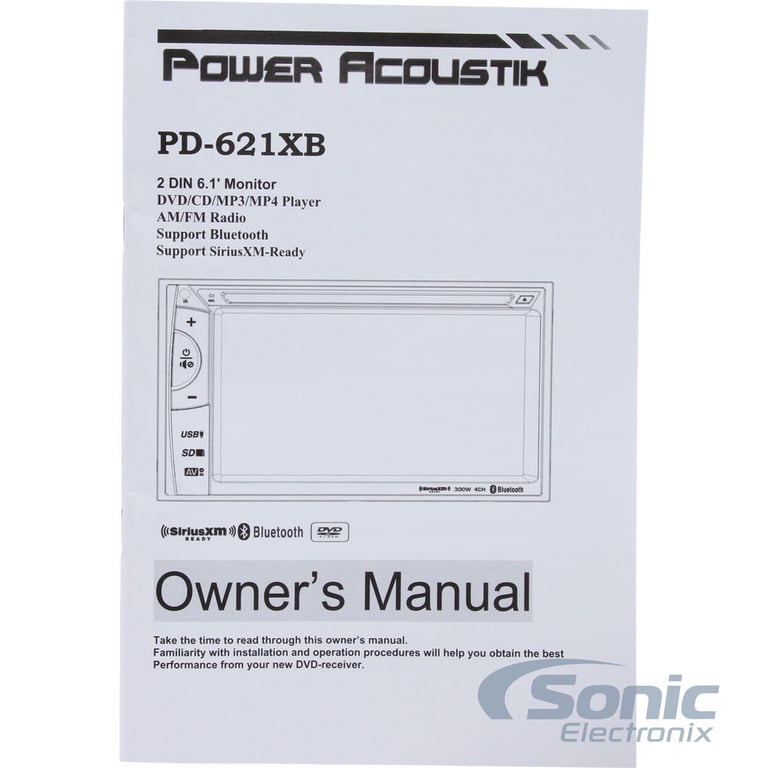Power Acoustik PD-621XB Image 5