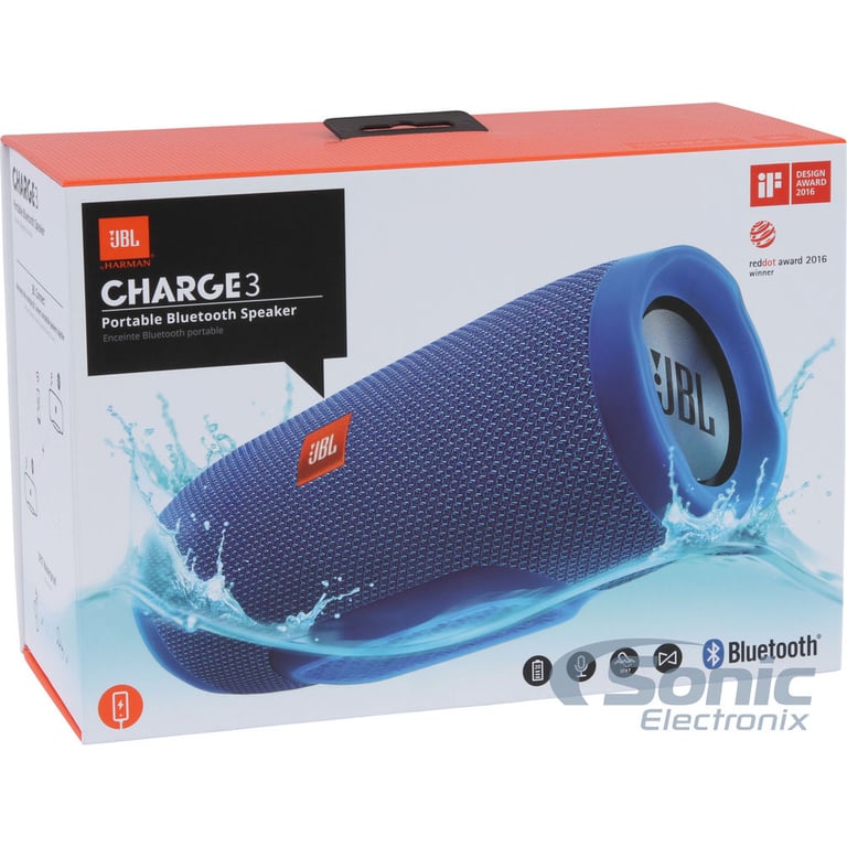 JBL CHARGE 3 BLUE Image 6