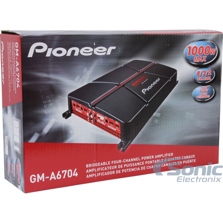 Pioneer GM-A6704 Image 6