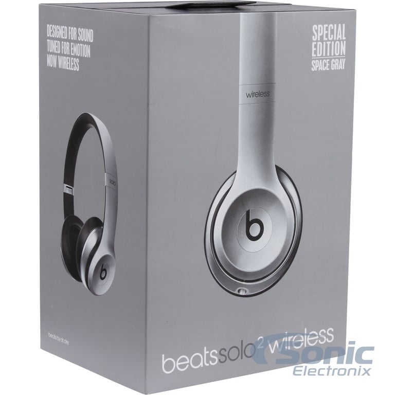Beats Solo 2 Space Grey - Refurbished (beatssolo2grey) Image 8