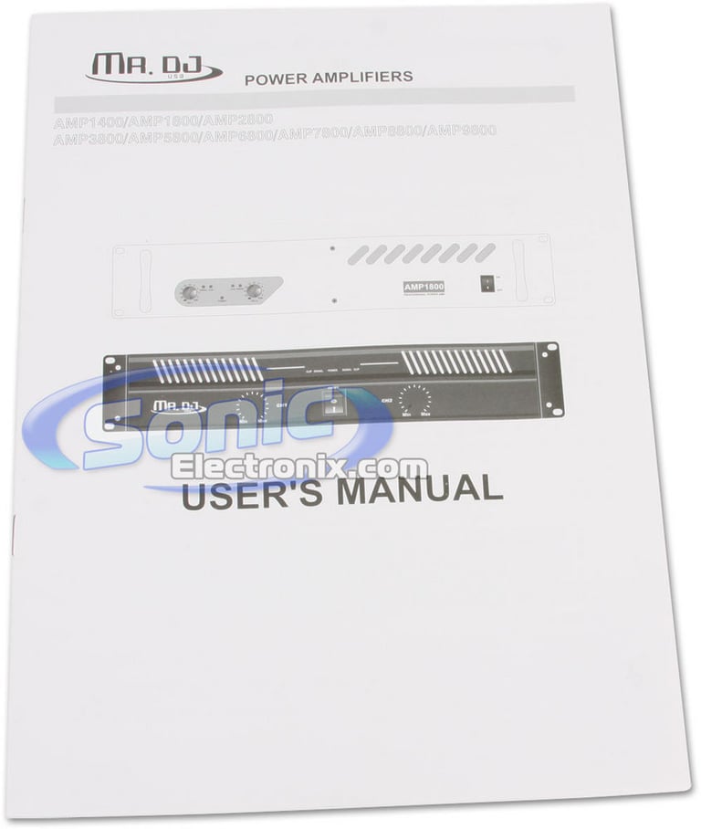 Mr DJ AMP 9800 Image 4