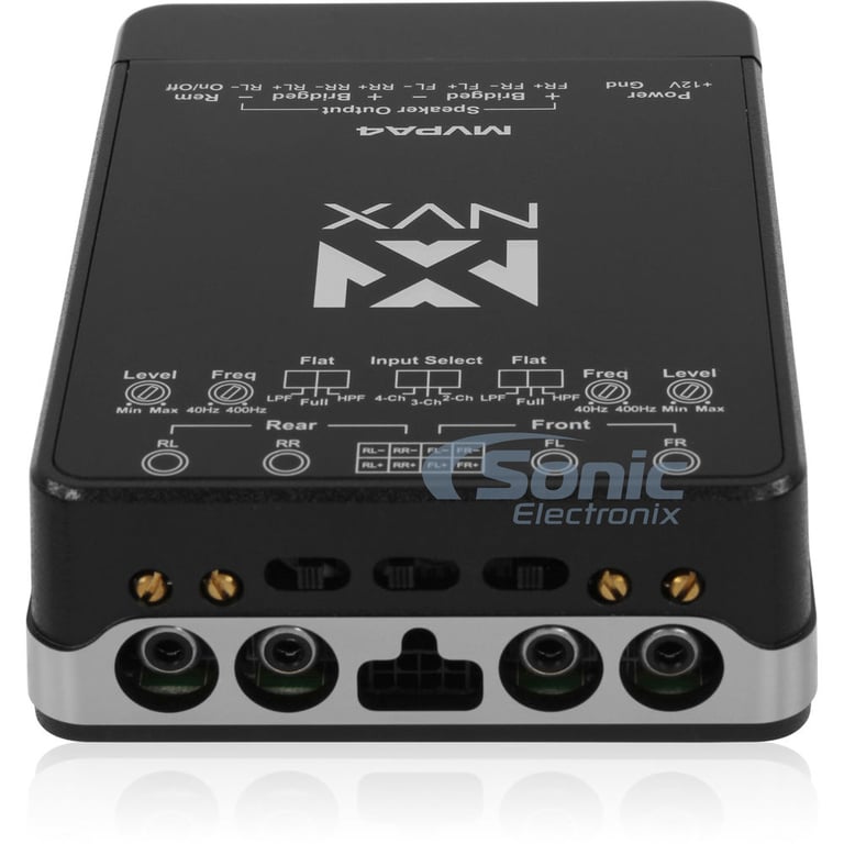 NVX MVPA4 Amplifier + NVX VUBT2 Bluetooth Receiver Image 4