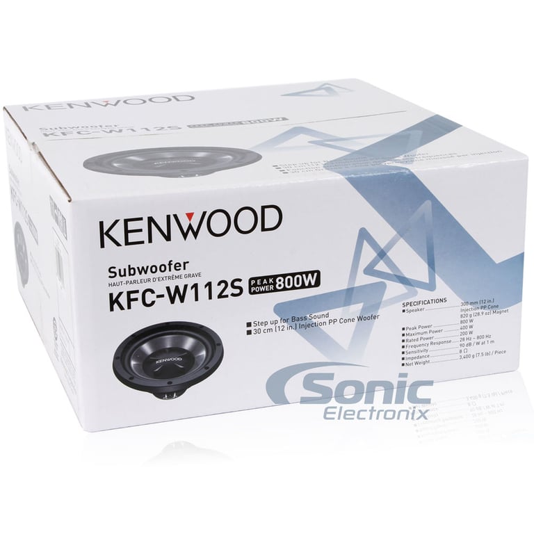 Kenwood KFC-W112S Like New, Demo Product Image 14