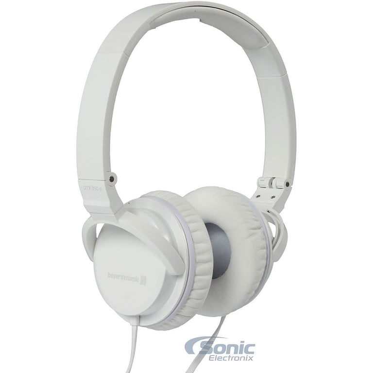 *** WAS $70 *** Beyerdynamic DTX 350 P - WHITE On-Ear Closed-Back Headphones Image 1
