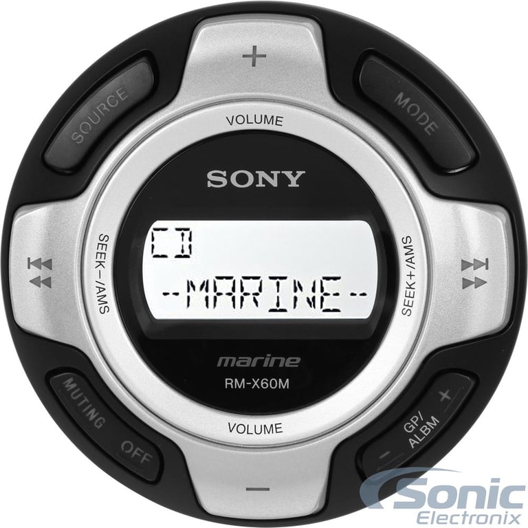 Sony RM-X60ML Marine Remote Control Image 1