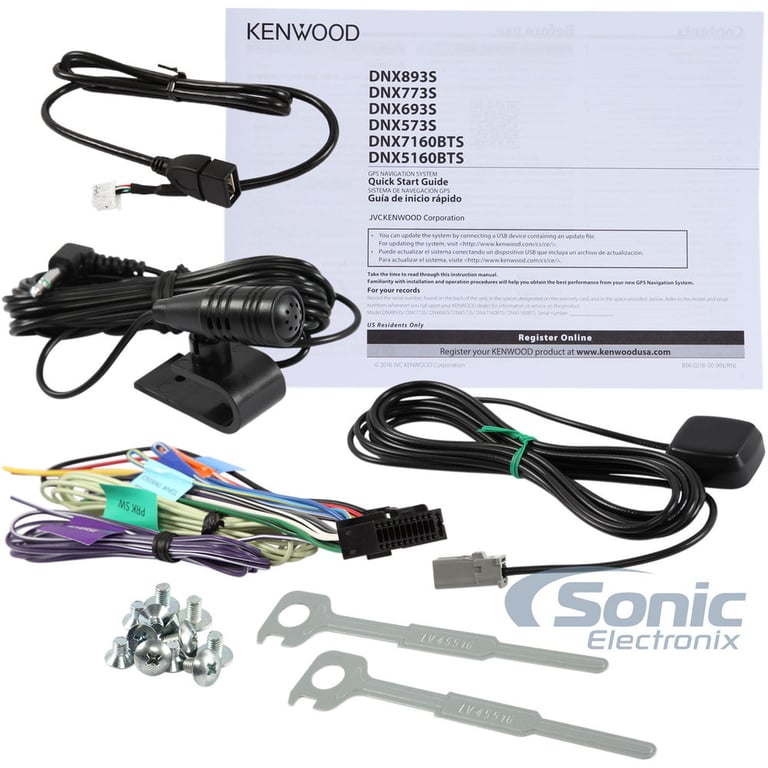 Kenwood DNX773S Apple CarPlay and Android Auto Stereo Image 4