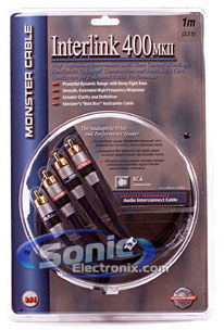 Monster Cable Balanced Audio Interconnect  (I400MKII-.5M) Image 2