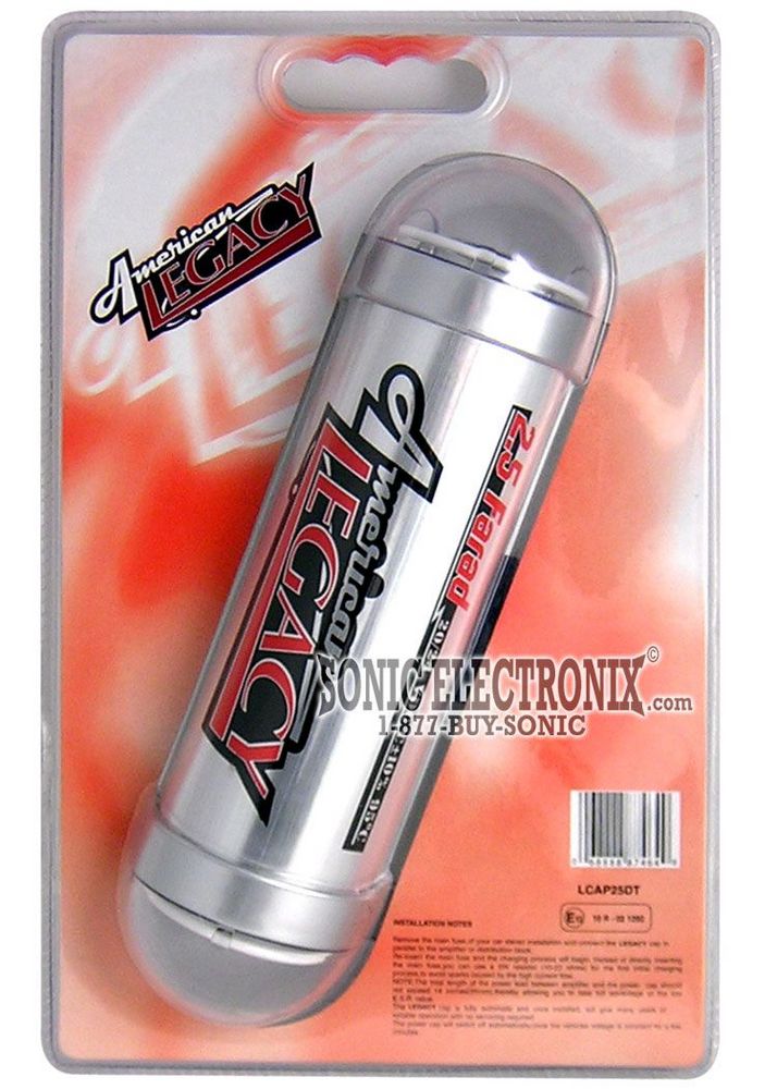 Legacy LCAP25DT 2.5 Farad Capacitor Image 1