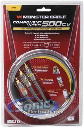 Monster Cable Component Video Cable (MC 500CV-4M) Image 3