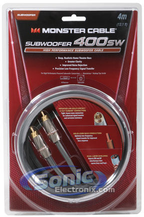 Monster Cable Subwoofer Cable (MC 400SW-4M) Image 3