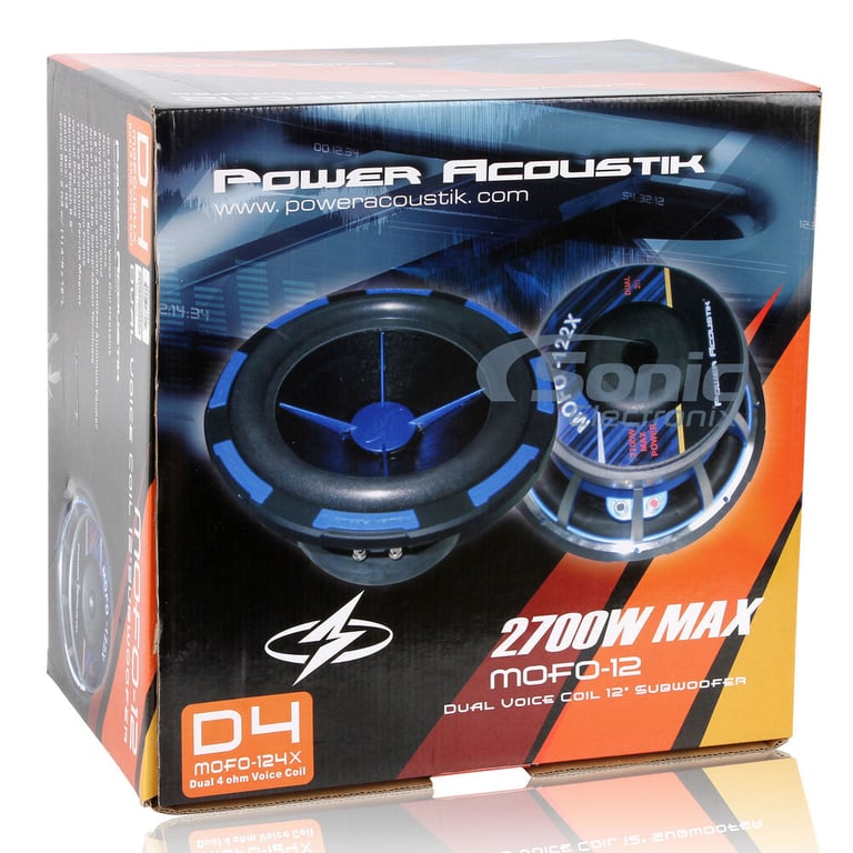 Power Acoustik MOFO-124X LIKE NEW DAMAGED PACKAGING Image 11