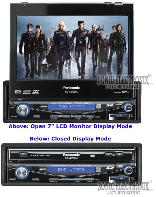 Panasonic CQ-VD7700U Image 1