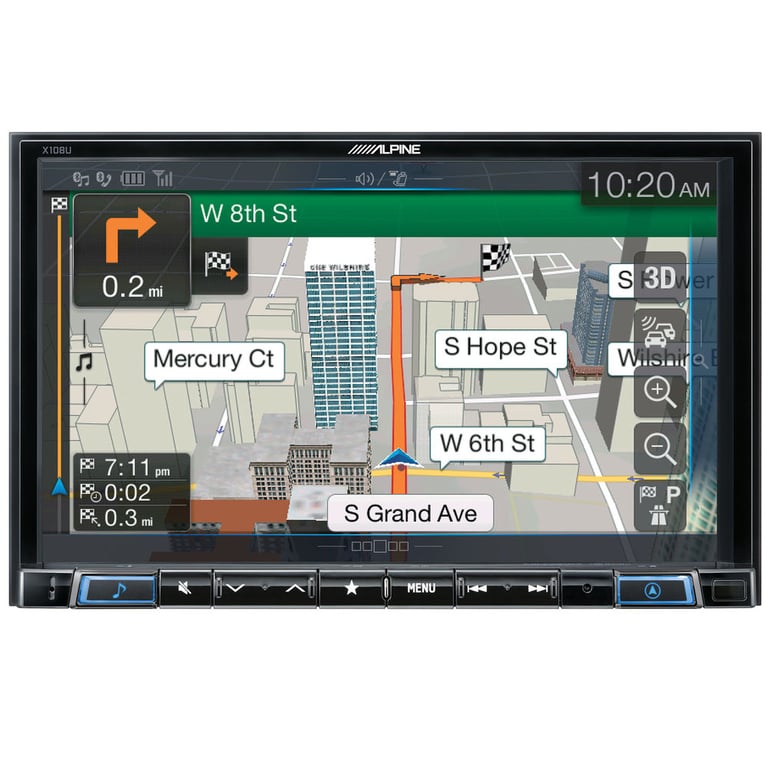 Alpine X108U 8" Universal Restyle System Image 2