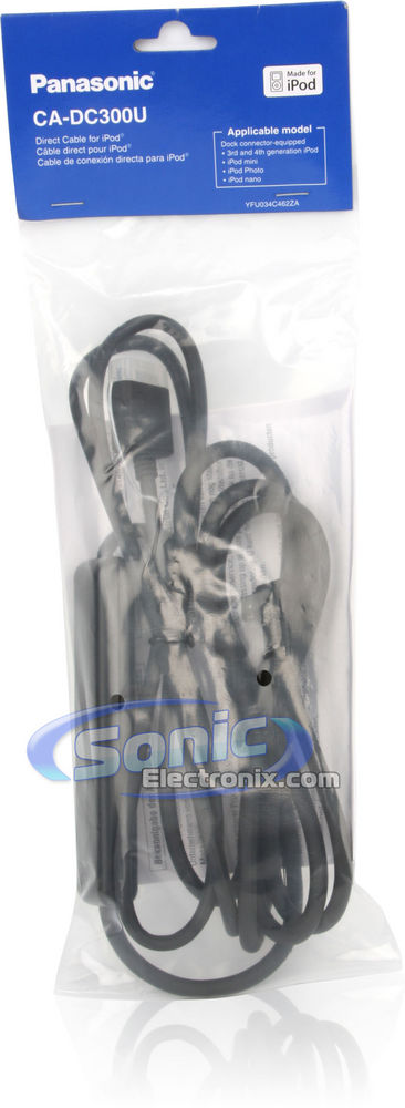 Panasonic CQ-5800U + CA-DC300U iPod Cable! Image 7