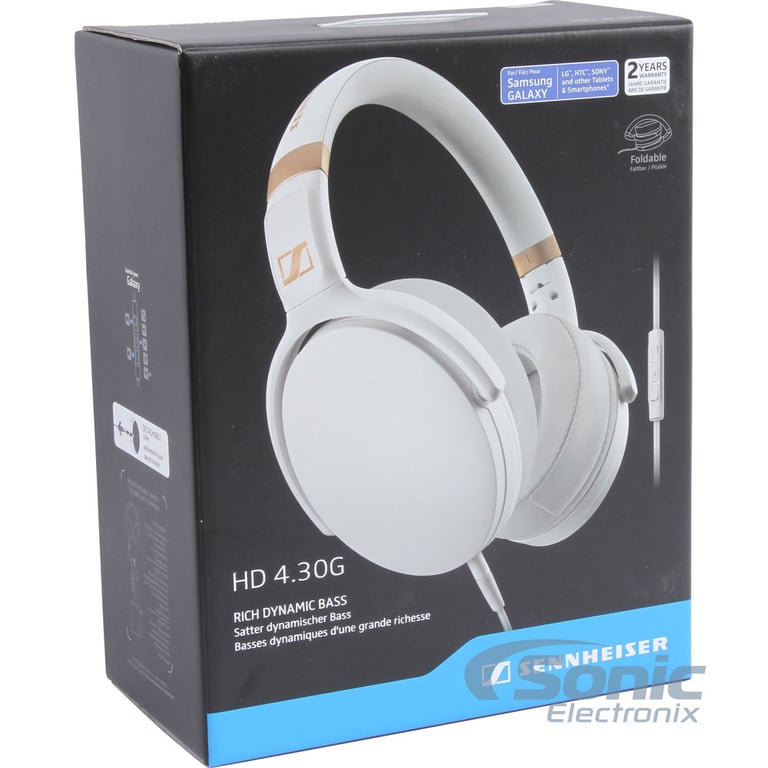 Sennheiser HD 4.30G - White (hd430g) Image 9