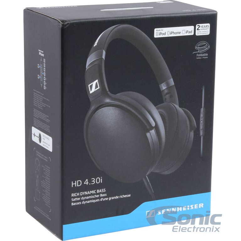 Sennheiser HD 4.30i - Black (hd430i) Image 3