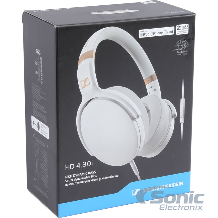 Sennheiser HD 4.30i - White (hd430i) Image 8