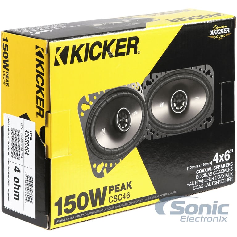Kicker CSC46 Speakers (43CSC464) Image 6