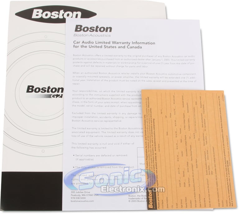 Boston Acoustics G210-4 Image 6