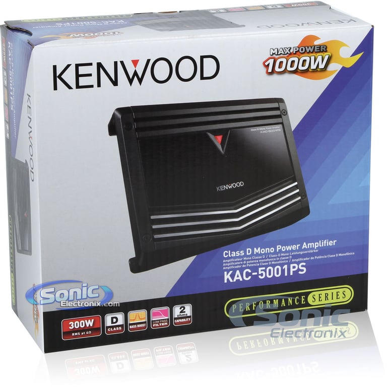 8" NVX VSW82v2 Subwoofer + KAC-5001PS Amplifier and 4 Gauge Amp Kit Image 14