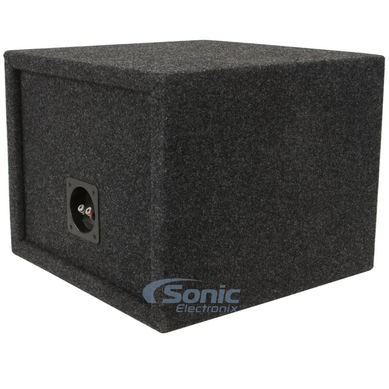 8" NVX VSW84v2 250W RMS + Vented Subwoofer Enclosure Image 10