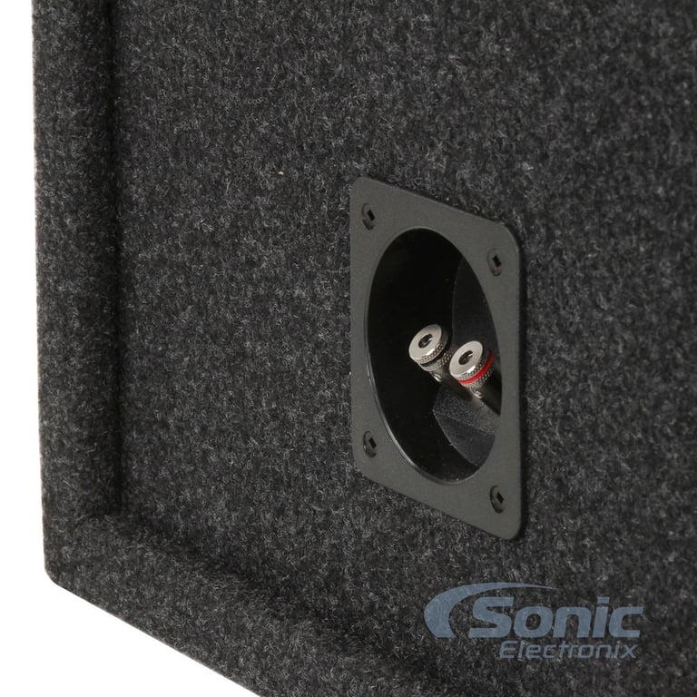 8" NVX VSW84v2 250W RMS + Vented Subwoofer Enclosure Image 11