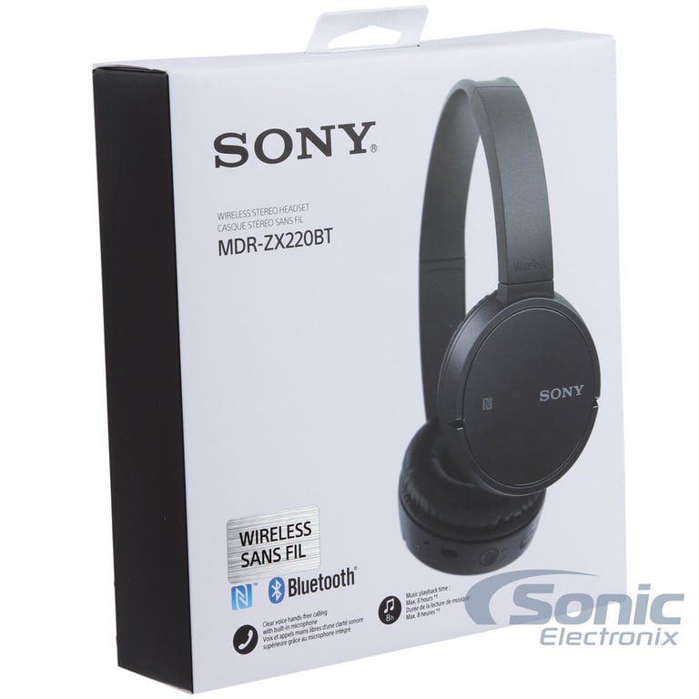 Sony MDR-ZX220BT/B - Black (mdr-zx220btb) Image 11