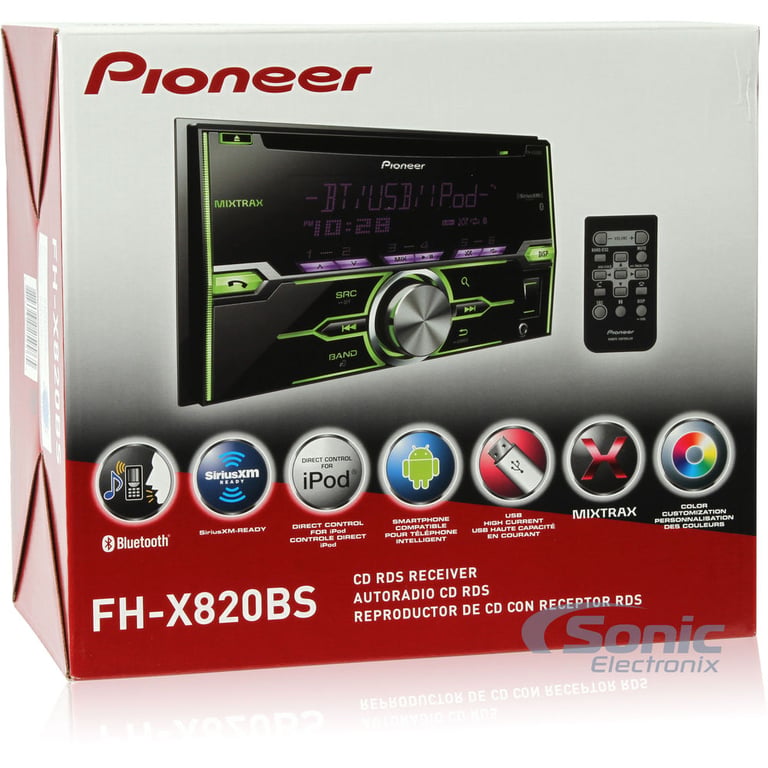 Pioneer FH-X820BS Open Box Complete (Very Good, Used) Image 13