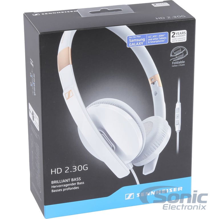 Sennheiser HD 2.30G White (hd230gwht) Image 9