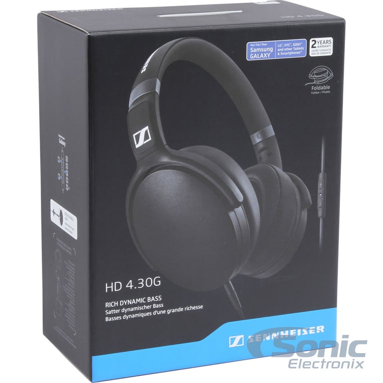 Sennheiser HD 4.30G - Black (hd430g) Image 6