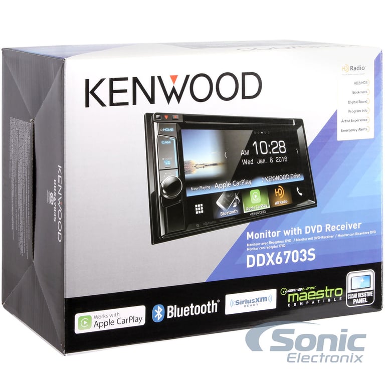 Kenwood DDX6703S with Apple CarPlay Image 6