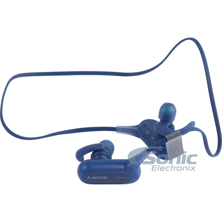 SONY MDR-XB50BS Extra Bass&trade; Sports Bluetooth Headset - Blue Image 4