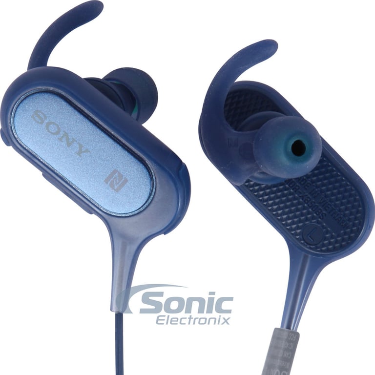 SONY MDR-XB50BS Extra Bass&trade; Sports Bluetooth Headset - Blue Image 1
