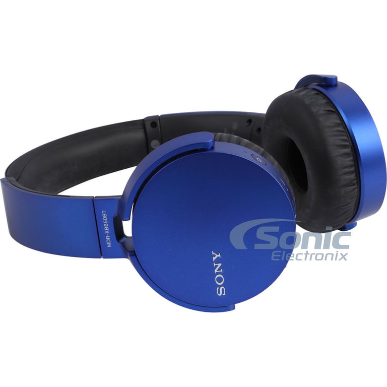XB650BT EXTRA BASS BLUETOOTH&reg; HEADPHONES - BLUE Image 2