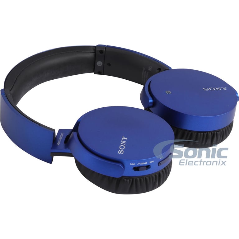XB650BT EXTRA BASS BLUETOOTH&reg; HEADPHONES - BLUE Image 3