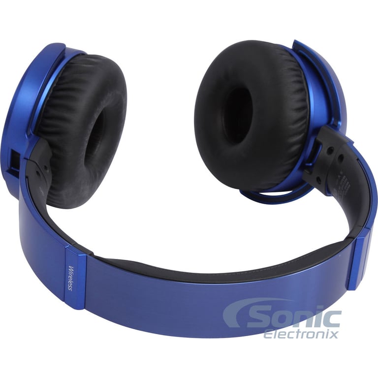 XB650BT EXTRA BASS BLUETOOTH&reg; HEADPHONES - BLUE Image 4