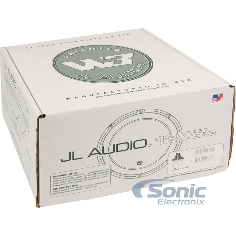 JL Audio 12W3v3-4 + FREE Sealed Enclosure Image 5