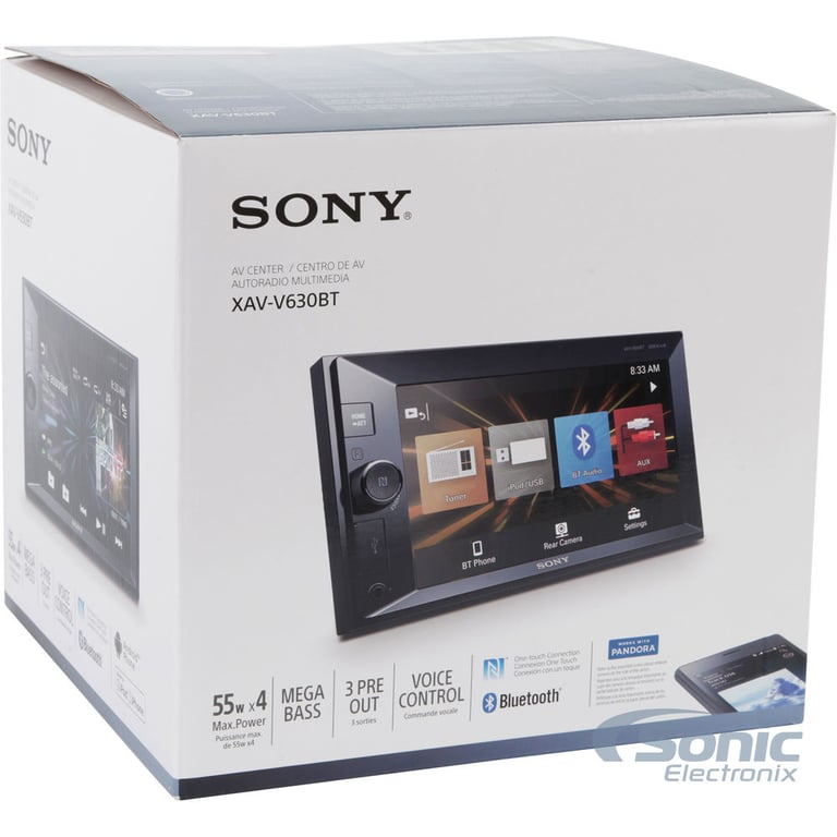 Sony XAV-V630BT + FREE Back-Up Camera Image 6