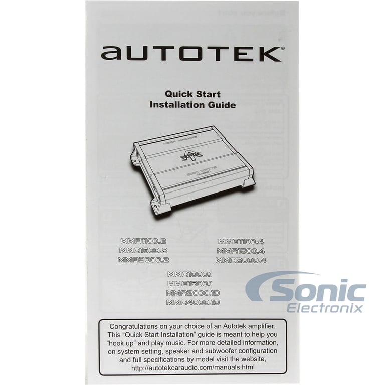 2000W Kenwood + Autotek Bass Package Image 20